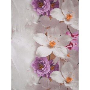 Наволочка на молнии бязь "Нарциссы" (2 шт.)