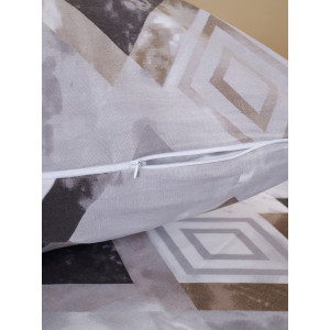 Наволочка на молнии бязь "Геометрия" (2 шт.)