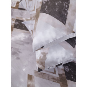 Наволочка на молнии бязь "Геометрия" (2 шт.)