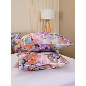 Наволочка на молнии бязь "Фиалки" (2 шт.)