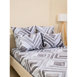 Наволочка на молнии бязь "Ромбы" (2 шт.)