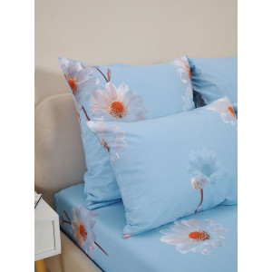 Наволочка на молнии бязь "Ромашки" (2 шт.)