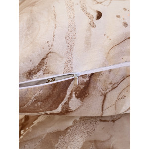 Наволочка на молнии бязь "Мрамор" (2 шт.)