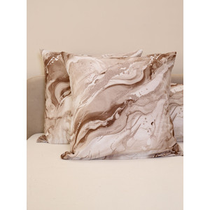 Наволочка на молнии бязь "Мрамор" (2 шт.)