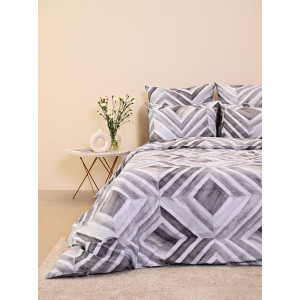 Пододеяльник бязь на молнии "Ромбы"