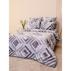 Пододеяльник бязь на молнии "Ромбы"