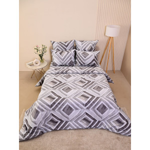 Пододеяльник бязь на молнии "Ромбы"