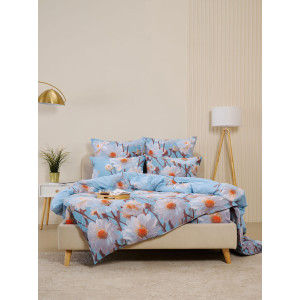 Пододеяльник бязь на молнии "Ромашки"