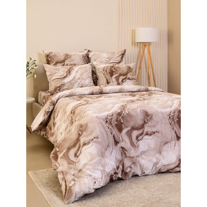 Пододеяльник бязь на молнии "Мрамор"