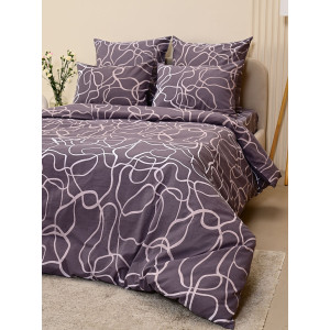 Пододеяльник бязь на молнии "Изгибы"