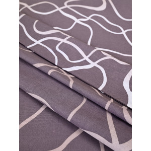 Пододеяльник бязь на молнии "Изгибы"