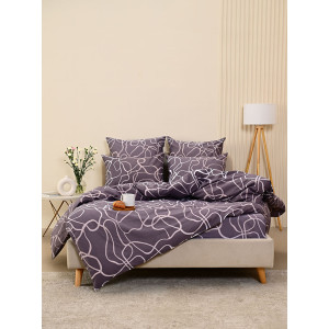 Пододеяльник бязь на молнии "Изгибы"