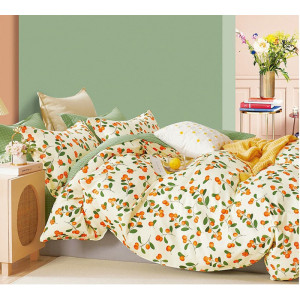 Постельное белье сатин "Брусника"