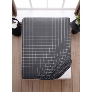 Простыня на резинке поплин "Рэкс" осн.