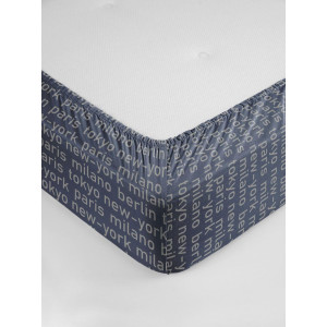 Простыня на резинке поплин "Милан" комп.