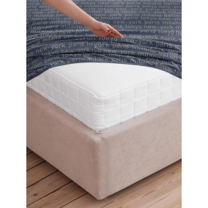 Простыня на резинке поплин "Милан" комп.