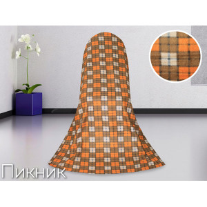 Плед флисовый "Пикник" (последний размер) 150х200