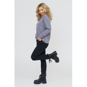 Джемпер женский Д-02 евроангора (последний размер) серый 54