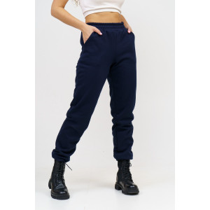 Брюки женские БР-12 интерсофт (последний размер) синий 48