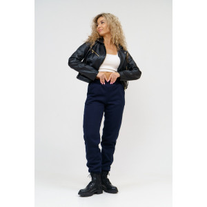 Брюки женские БР-12 интерсофт (последний размер) синий 48