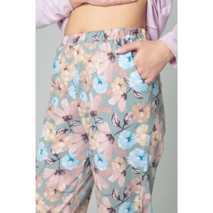 Костюм двойка женский К-337 "Апрель" кулирка (последний размер) 48