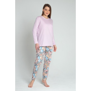 Костюм двойка женский К-337 "Апрель" кулирка (последний размер) 48