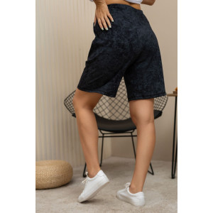 Шорты женские 2067 кулирка (последний размер) черный 48,56,58