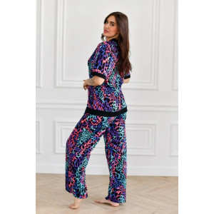 Пижама женская "Модена 2" 1335-1 трикотаж (последний размер) фиолет 54,56