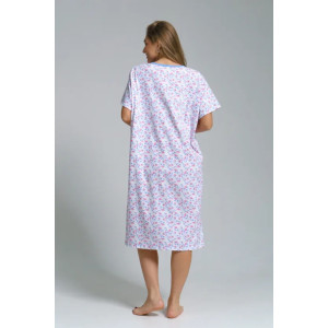 Сорочка женская "Анжела" 1322-1 кулирка (последний размер) вьюн 60