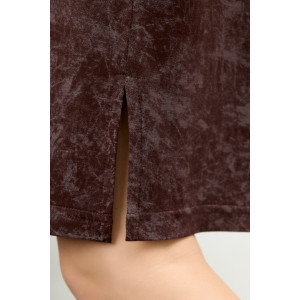 Туника женская "Миэла-1" вискоза (р-ры: 44-58) шоколадный