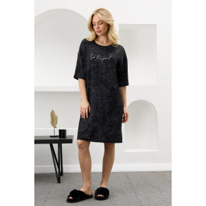 Туника женская "Миэла-1" вискоза (р-ры: 44-58) черный
