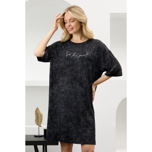 Туника женская "Миэла-1" вискоза (р-ры: 44-58) черный