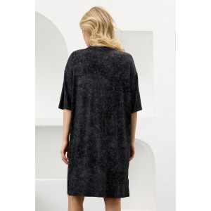 Туника женская "Миэла-1" вискоза (р-ры: 44-58) черный