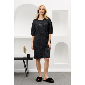 Туника женская "Миэла-1" вискоза (р-ры: 44-58) черный