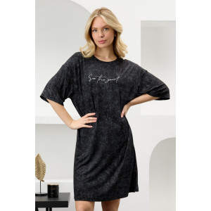 Туника женская "Миэла-1" вискоза (р-ры: 44-58) черный