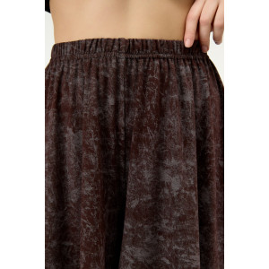 Костюм двойка женский "Миэла-3" вискоза (р-ры: 44-54) шоколадный