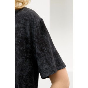 Костюм двойка женский "Миэла-3" вискоза (р-ры: 44-54) черный