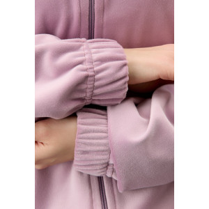 Костюм двойка женский "Альба" велюр стрейч (р-ры: 44-54) капучино