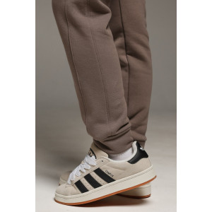 Костюм двойка женский "Либерти-2" футер 3-х нитка с начесом (р-ры: 42-52) капучино