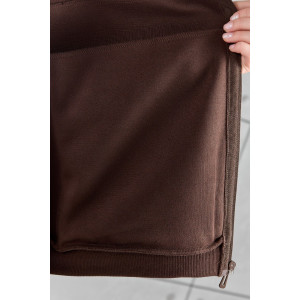 Бомбер женский "Авенсис-1" лининг (р-ры: 48-58) коричневый