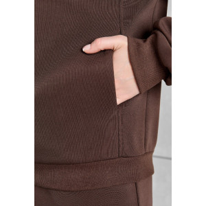 Бомбер женский "Авенсис-1" лининг (р-ры: 48-58) коричневый