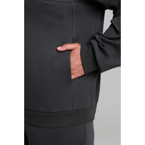 Бомбер женский "Авенсис-1" лининг (р-ры: 48-58) графитовый