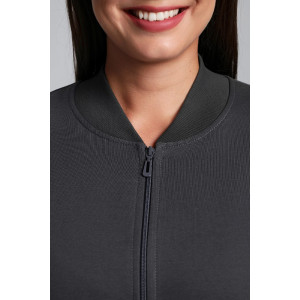 Бомбер женский "Авенсис-1" лининг (р-ры: 48-58) графитовый