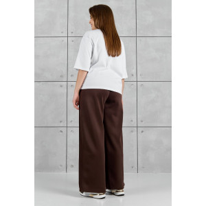 Брюки женские "Авенсис-2" лининг (р-ры: 48-58) коричневый