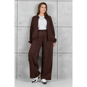Брюки женские "Авенсис-2" лининг (р-ры: 48-58) коричневый