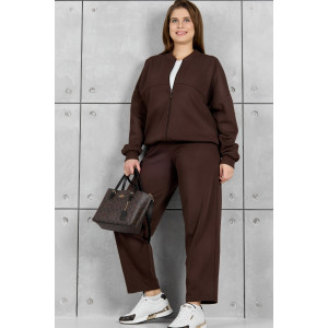 Брюки женские "Авенсис-3" лининг (р-ры: 48-58) коричневый