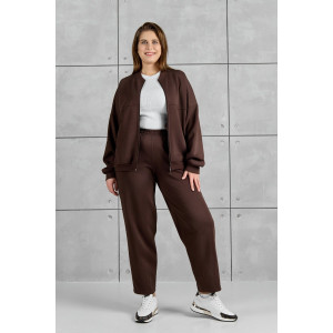 Брюки женские "Авенсис-3" лининг (р-ры: 48-58) коричневый