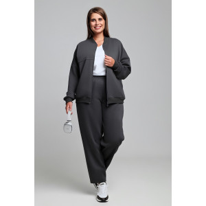Брюки женские "Авенсис-3" лининг (р-ры: 48-58) графитовый