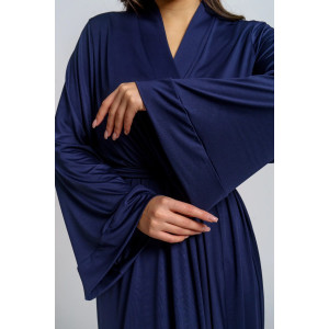 Пеньюар женский "Вероника" масло (р-ры: 46-60) синий