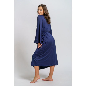 Пеньюар женский "Вероника" масло (р-ры: 46-60) синий